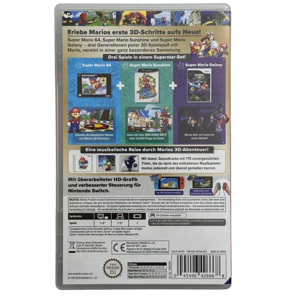 Super Mario 3D All-Stars (Nintendo Switch, 2020) - BLITZVERSAND